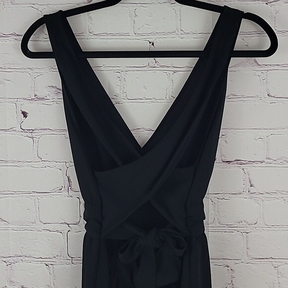 Leith Black Open Back Romper Size XS V-neck. - Picture 8 of 13